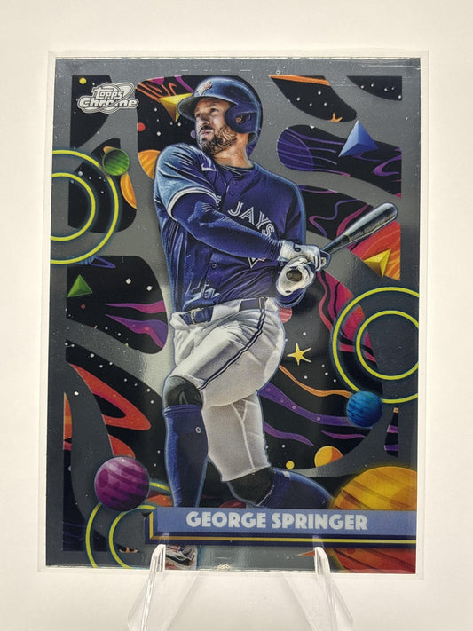 2025 Topps Chrome Cosmic #85 George Springer