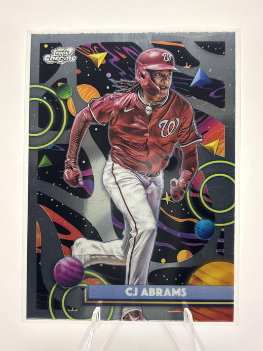 2025 Topps Chrome Cosmic #177 CJ Abrams