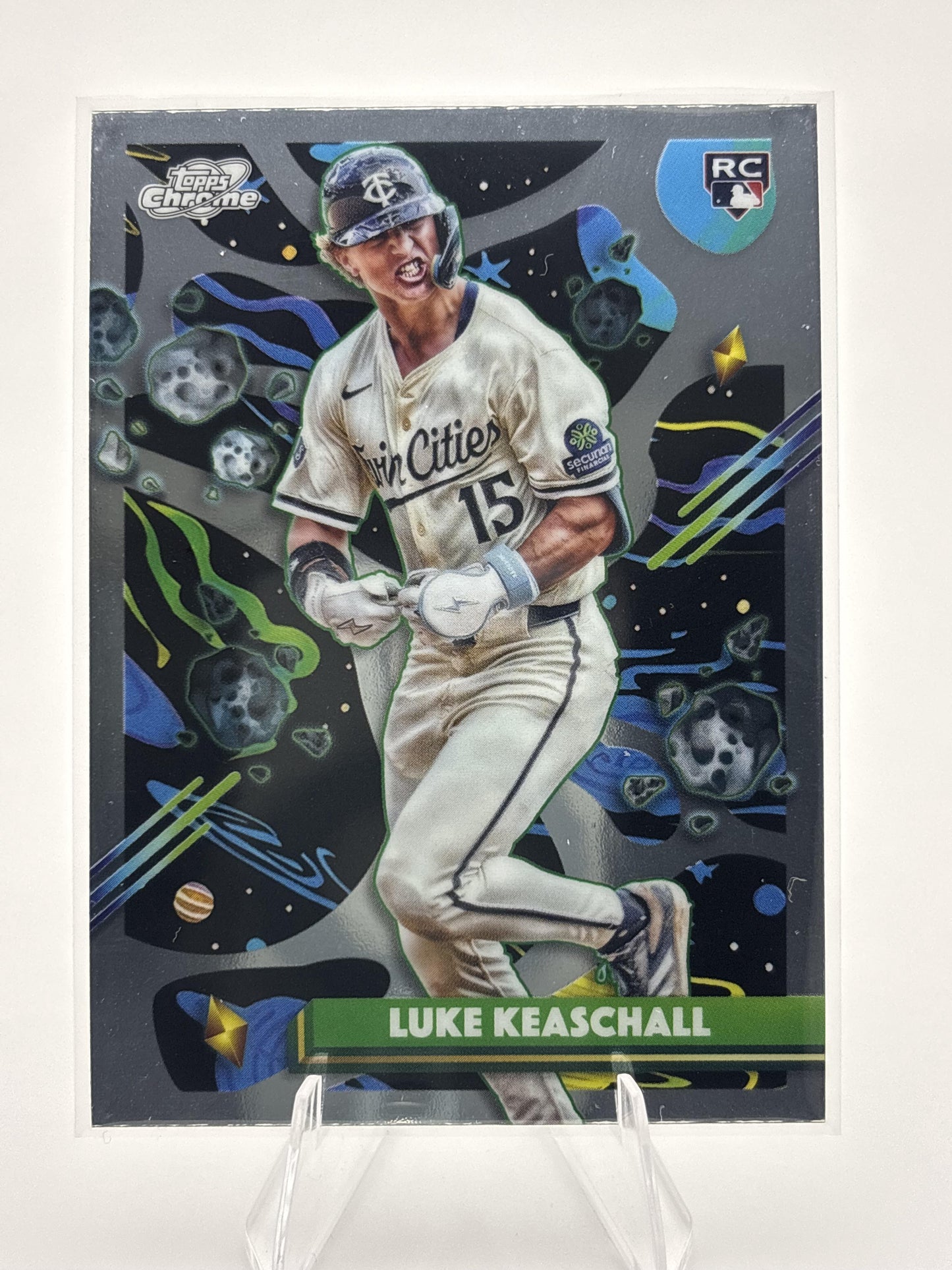 2025 Topps Chrome Cosmic #153 Luke Keaschall