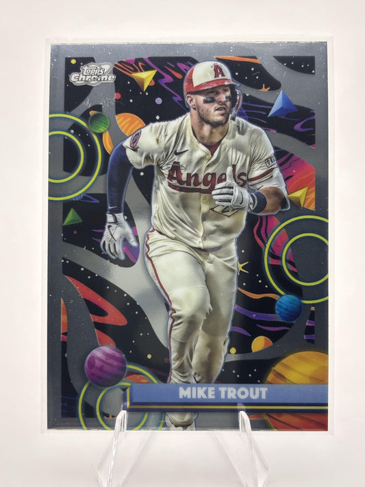 2025 Topps Chrome Cosmic #188 Mike Trout