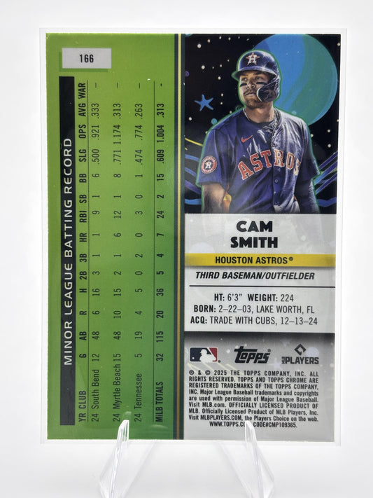 2025 Topps Chrome Cosmic #166 Cam Smith