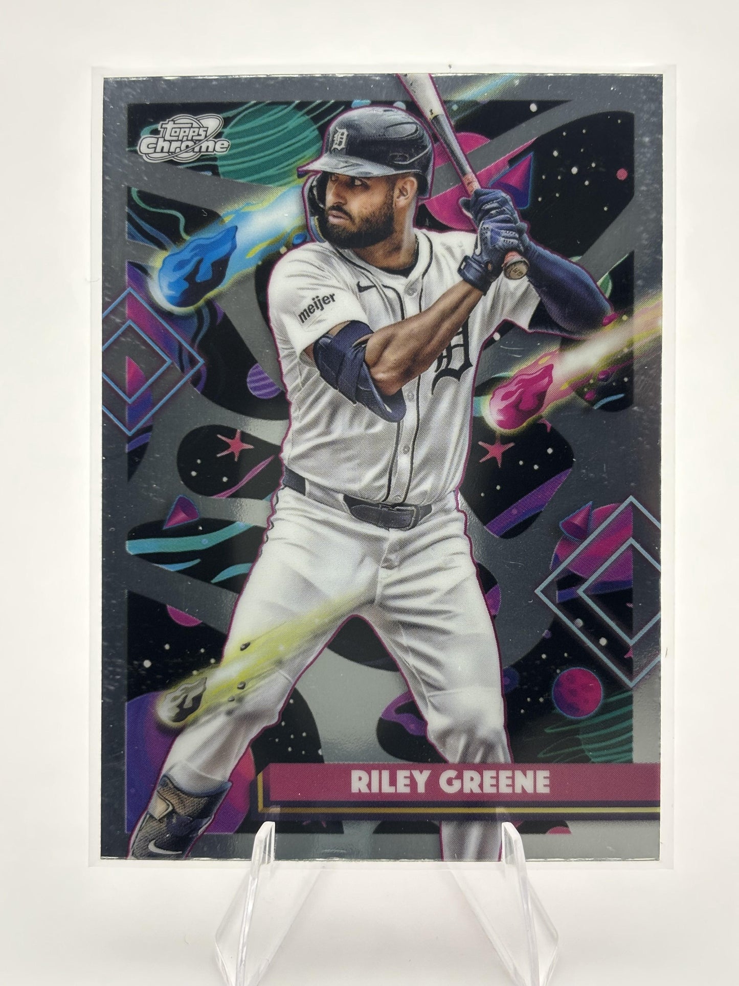2025 Topps Chrome Cosmic #73 Riley Greene