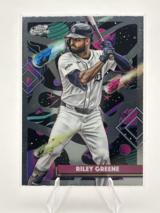 2025 Topps Chrome Cosmic #73 Riley Greene