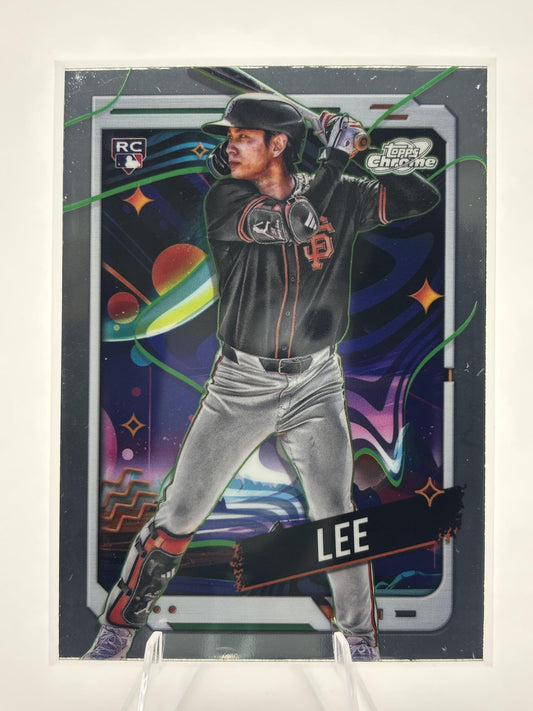 2024 Topps Chrome Cosmic #110 Jung Hoo Lee