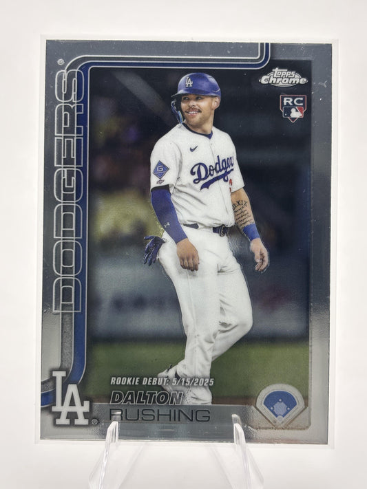 2025 Topps Chrome Update #USC151 Dalton Rushing