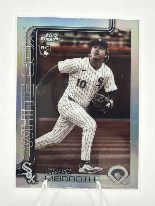2025 Topps Chrome Update #USC75 Chase Meidroth Sepia Refractors