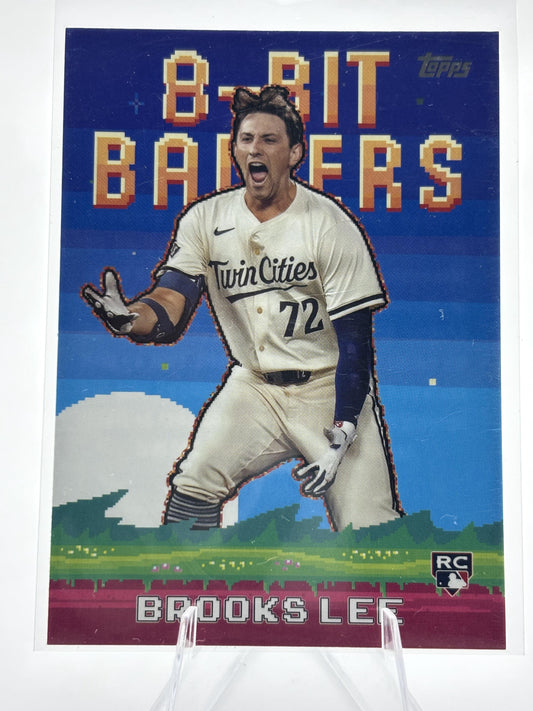 2025 Topps #8B-17 Brooks Lee 8-Bit Ballers