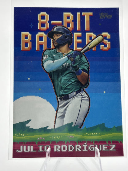 2025 Topps #8B-7 Julio Rodríguez 8-Bit Ballers