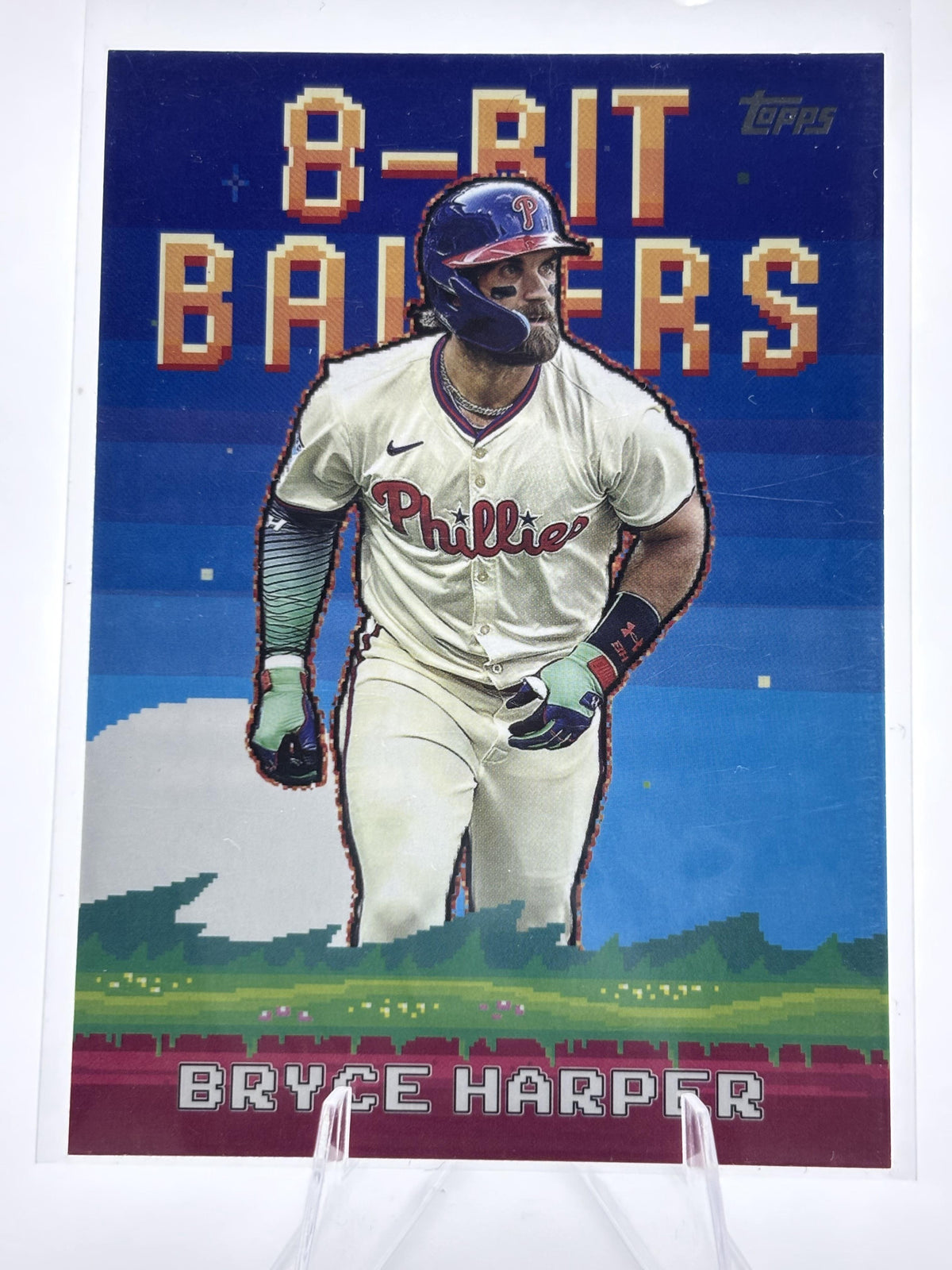 2025 Topps #8B-5 Bryce Harper 8-Bit Ballers