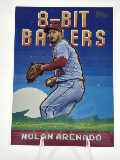 2025 Topps #8B-11 Nolan Arenado 8-Bit Ballers