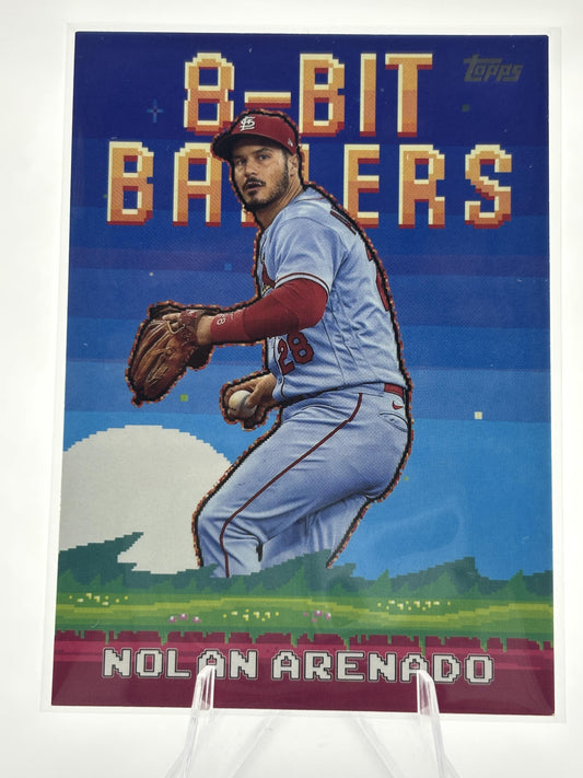 2025 Topps #8B-11 Nolan Arenado 8-Bit Ballers