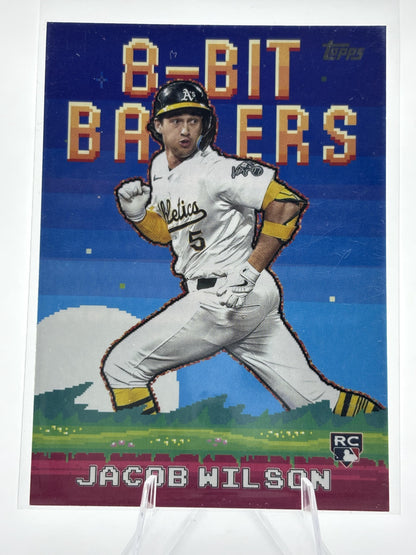 2025 Topps #8B-24 Jacob Wilson 8-Bit Ballers