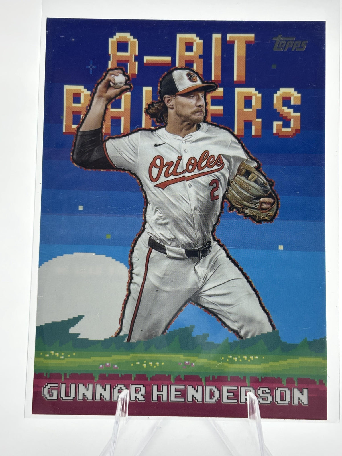 2025 Topps #8B-10 Gunnar Henderson 8-Bit Ballers