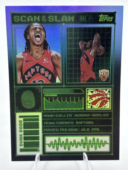 2025-26 Topps #SS-34 Collin Murray-Boyles Scan and Slam