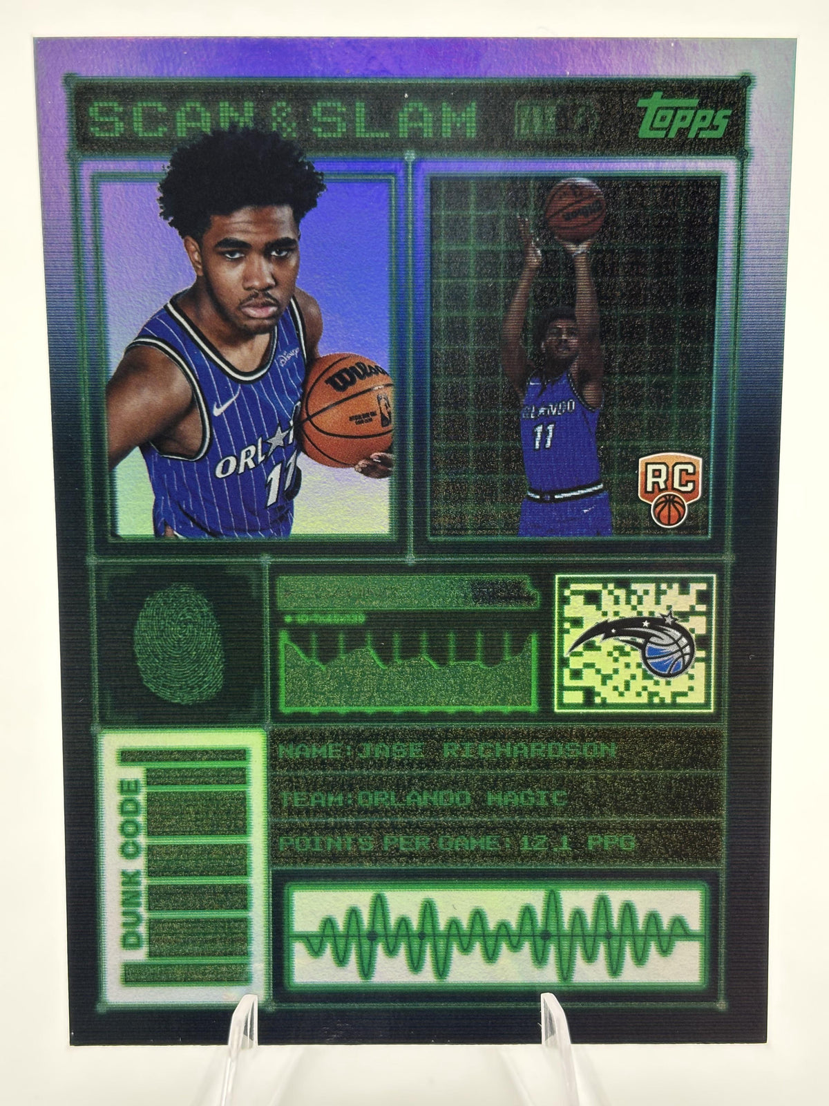 2025-26 Topps #SS-50 Jase Richardson Scan and Slam