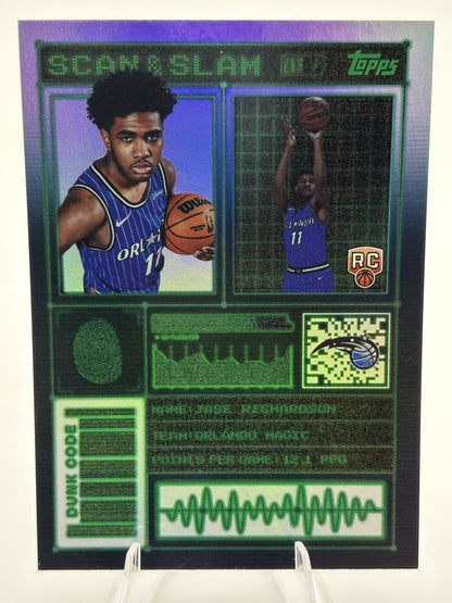 2025-26 Topps #SS-50 Jase Richardson Scan and Slam