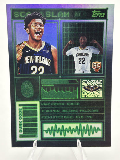 2025-26 Topps #SS-38 Derik Queen Scan and Slam
