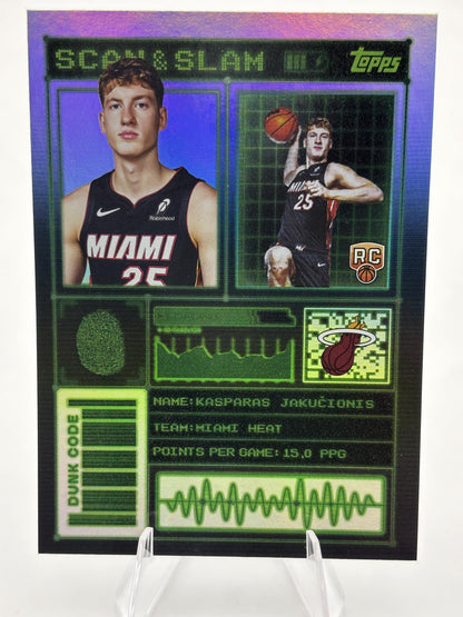 2025-26 Topps #SS-21 Lauri Markkanen Scan and Slam