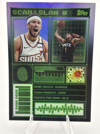2025-26 Topps #SS-11 Devin Booker Scan and Slam