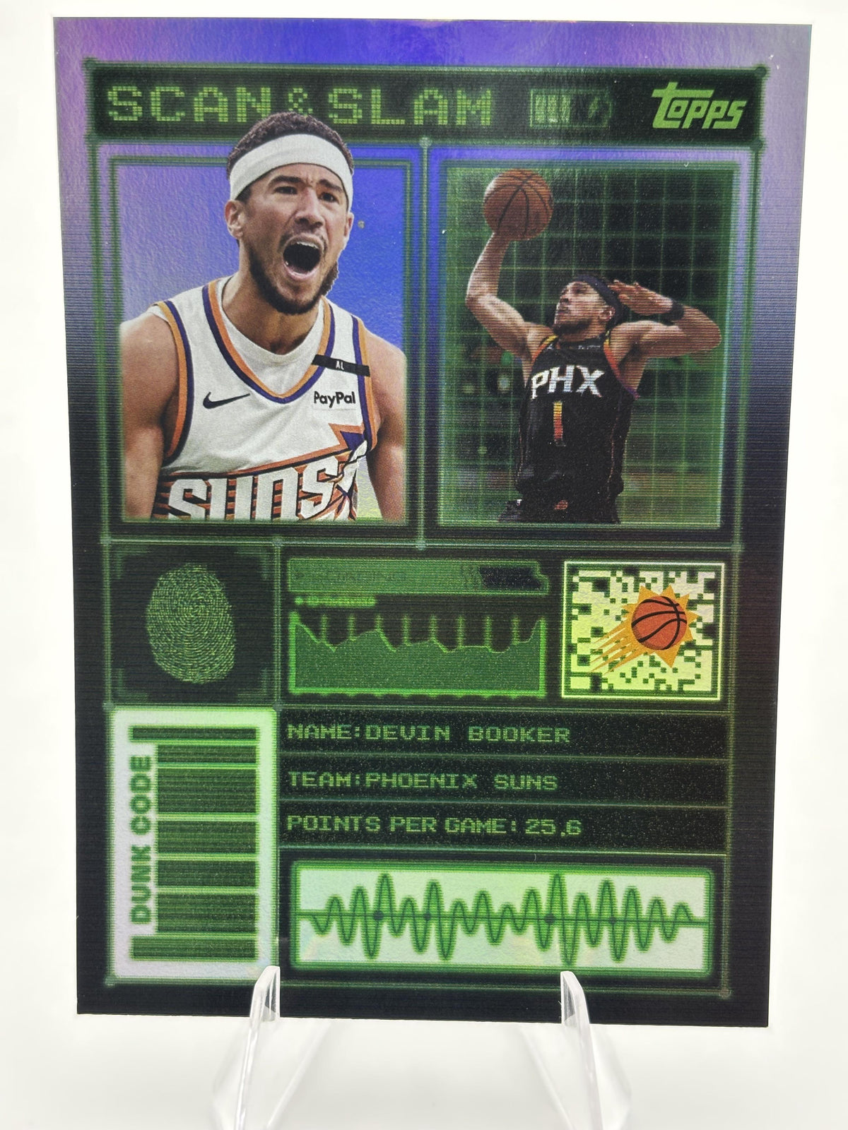 2025-26 Topps #SS-11 Devin Booker Scan and Slam
