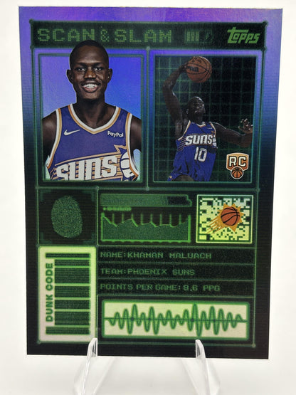 2025-26 Topps #SS-35 Khaman Maluach Scan and Slam