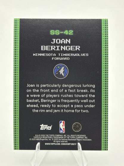 2025-26 Topps #SS-42 Joan Beringer Scan and Slam