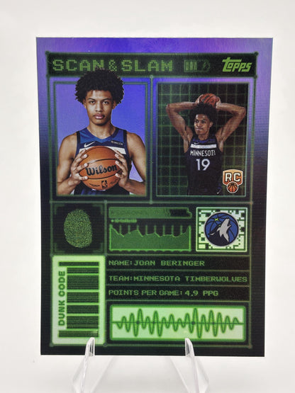 2025-26 Topps #SS-42 Joan Beringer Scan and Slam