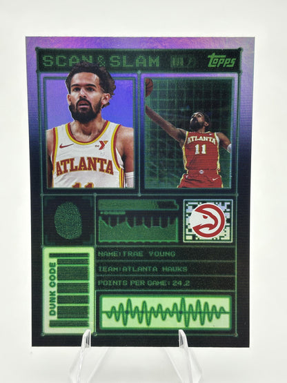 2025-26 Topps #SS-13 Trae Young Scan and Slam