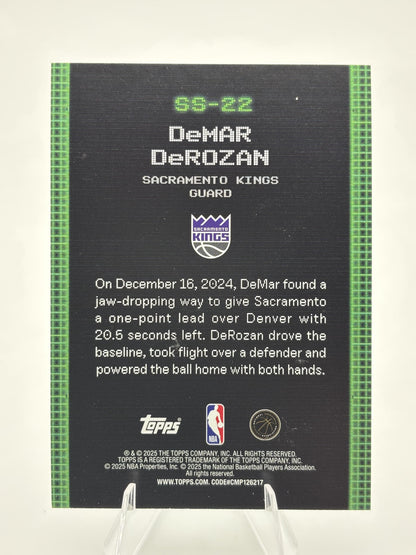 2025-26 Topps #SS-22 DeMar Derozan Scan and Slam