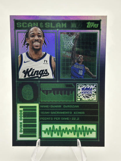 2025-26 Topps #SS-22 DeMar Derozan Scan and Slam