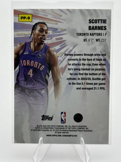 2025-26 Topps #PP-9 Scottie Barnes Power Players
