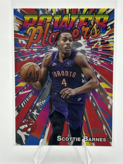 2025-26 Topps #PP-9 Scottie Barnes Power Players