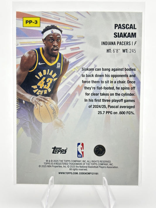 2025-26 Topps #PP-3 Pascal Siakam Power Players