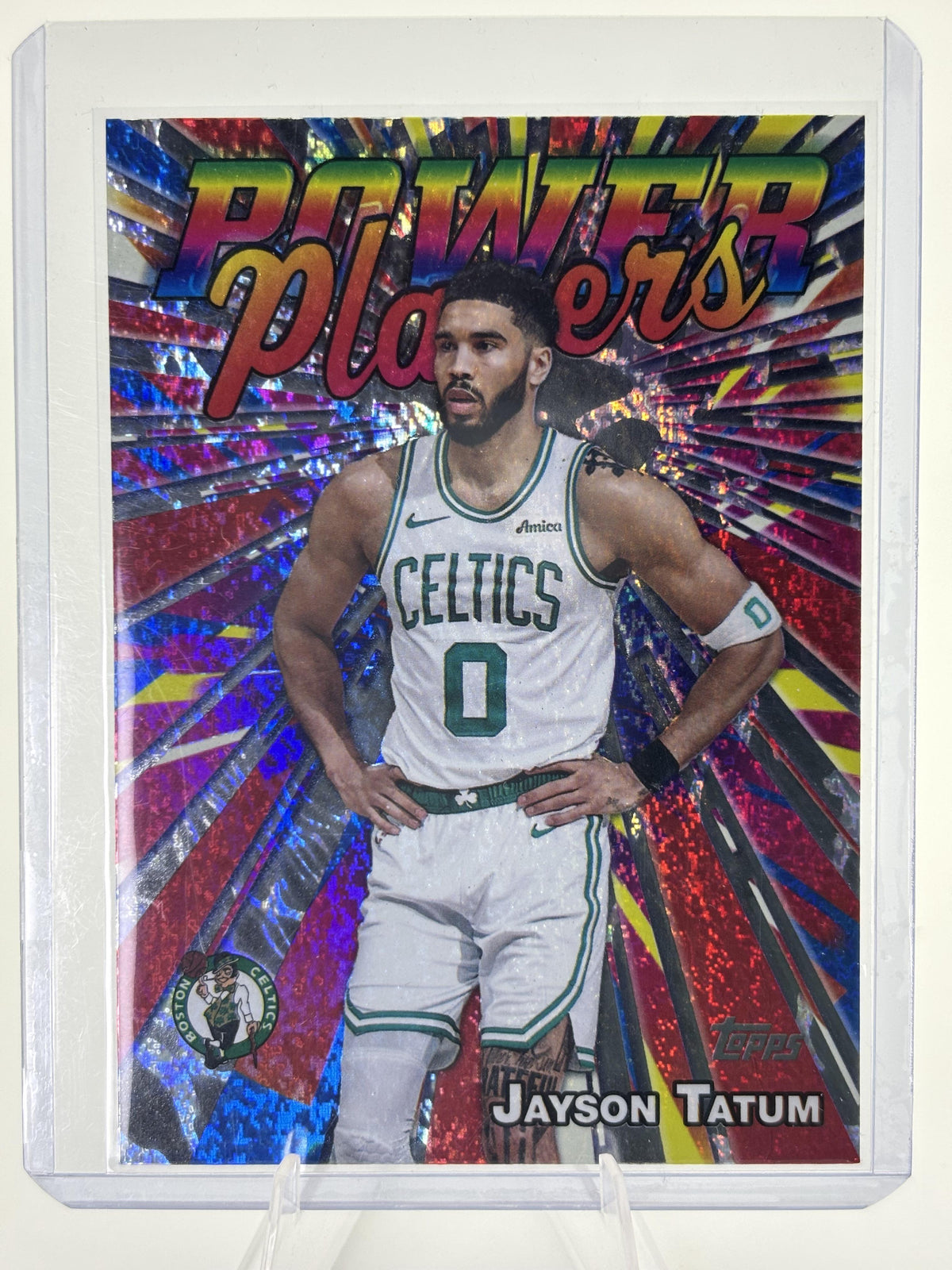2025-26 Topps #PP-5 Jayson Tatum Power Players Holo Foil