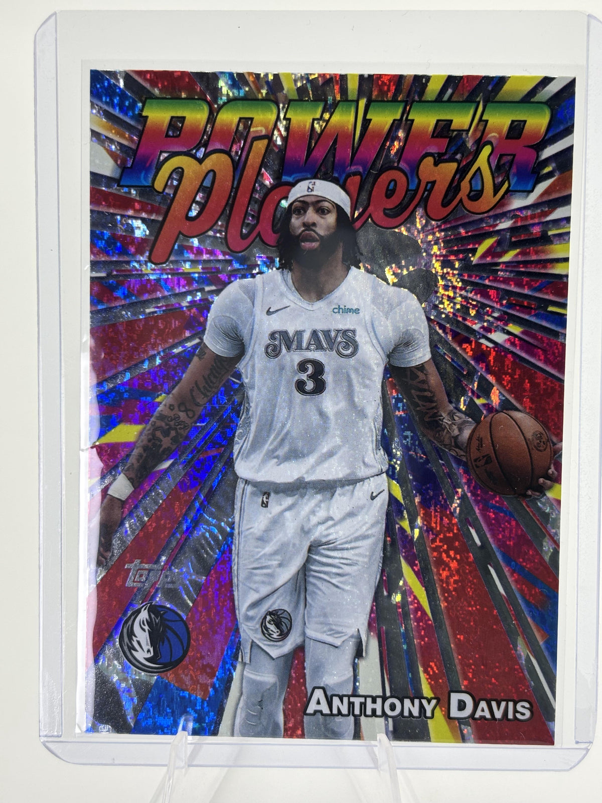 2025-26 Topps #PP-13 Anthony Davis Power Players Holo Foil