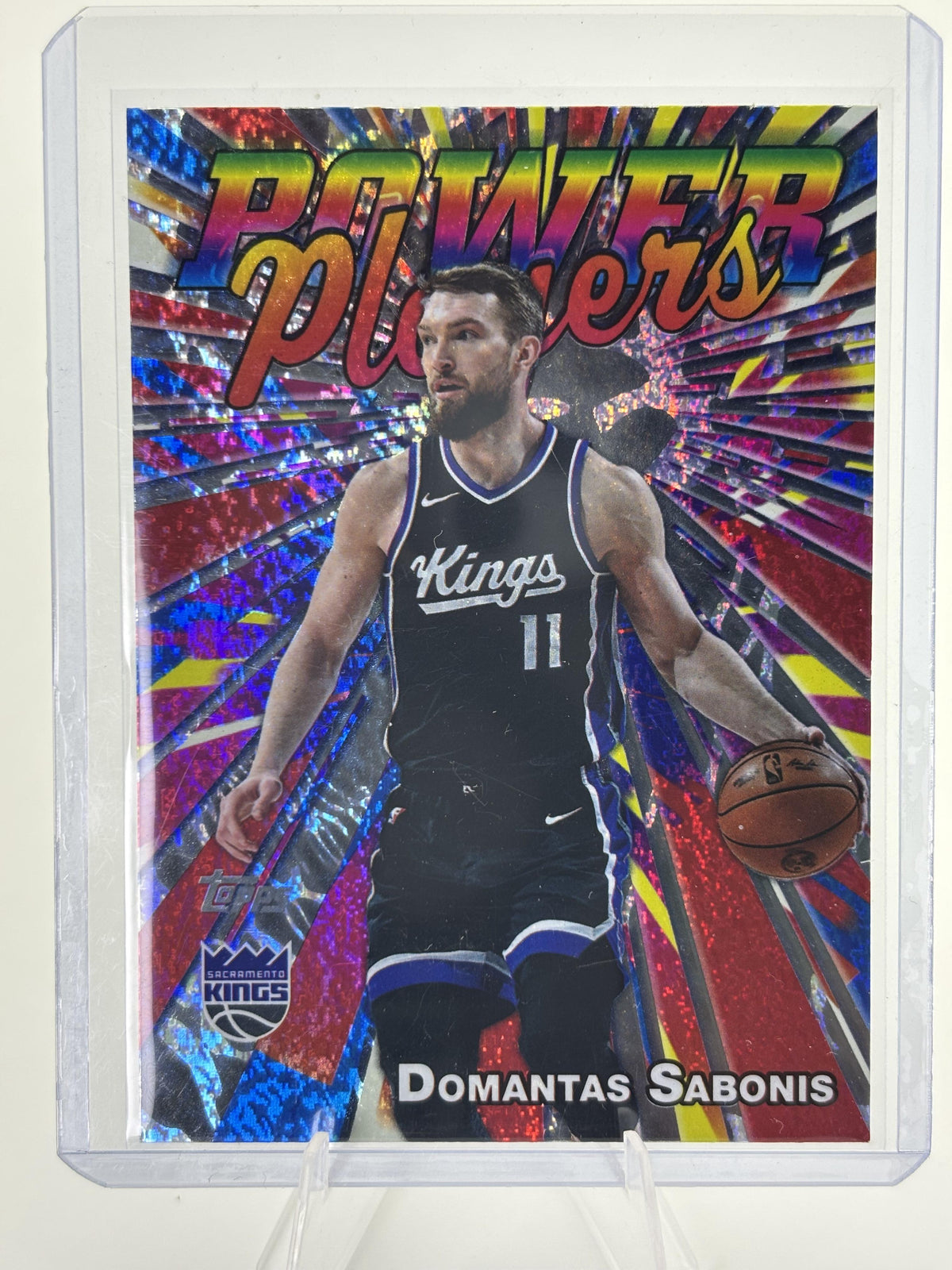 2025-26 Topps #PP-14 Domantas Sabonis Power Players Holo Foil