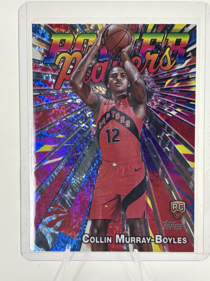 2025-26 Topps #PP-19 Collin Murray-Boyles Power Players Holo Foil