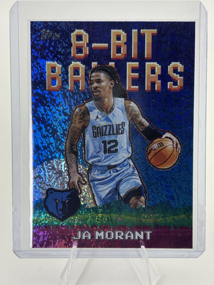 2025-26 Topps #8B-12 Ja Morant 8-Bit Ballers Holo Foil