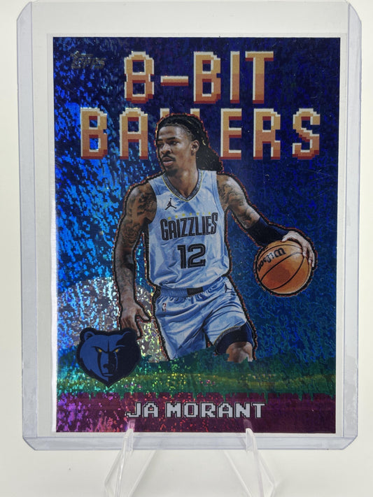 2025-26 Topps #8B-12 Ja Morant 8-Bit Ballers Holo Foil