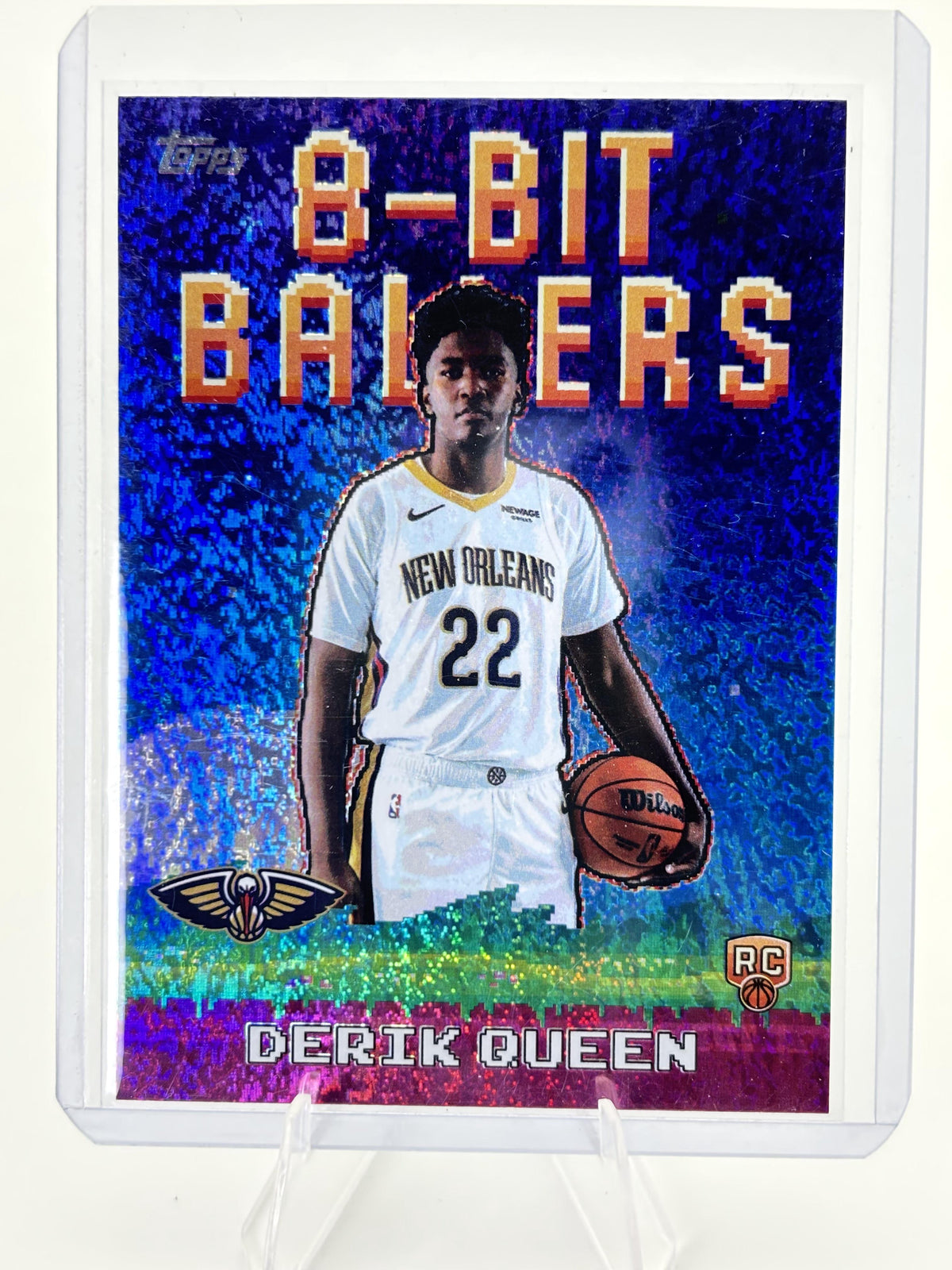 2025-26 Topps #8B-39 Derik Queen 8-Bit Ballers