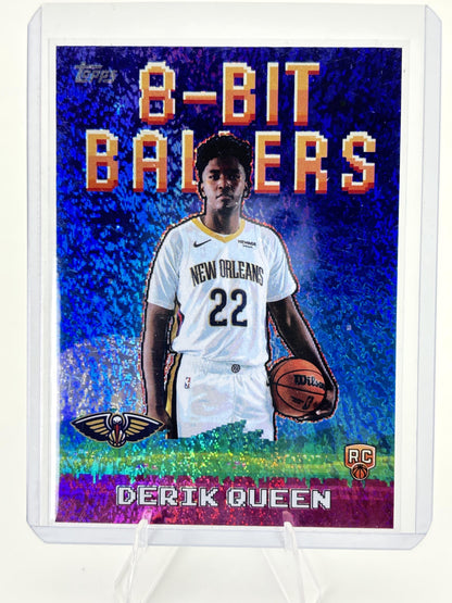 2025-26 Topps #8B-39 Derik Queen 8-Bit Ballers