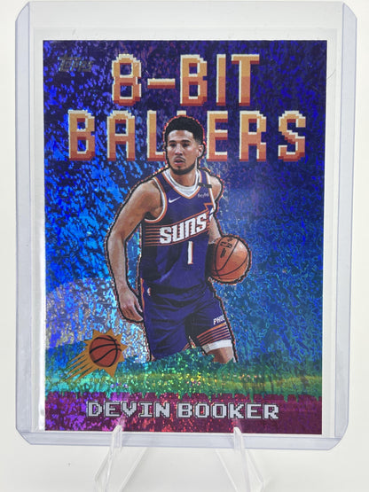 2025-26 Topps #8B-3 Devin Booker 8-Bit Ballers Holo Foil