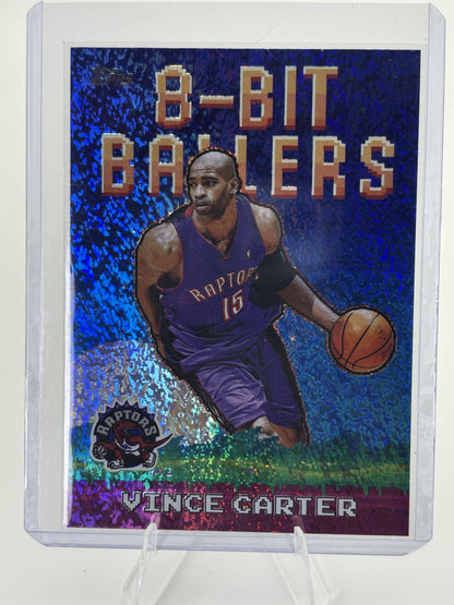 2025-26 Topps #8B-26 Vince Carter 8-Bit Ballers Holo Foil