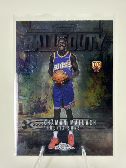 2025-26 Topps Chrome #BD-25 Khaman Maluach Ball of Duty