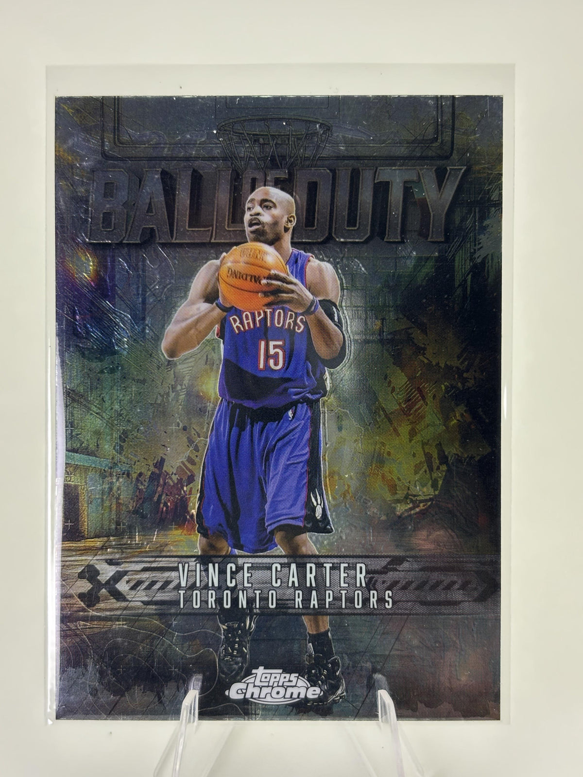 2025-26 Topps Chrome #BD-20 Vince Carter Ball of Duty