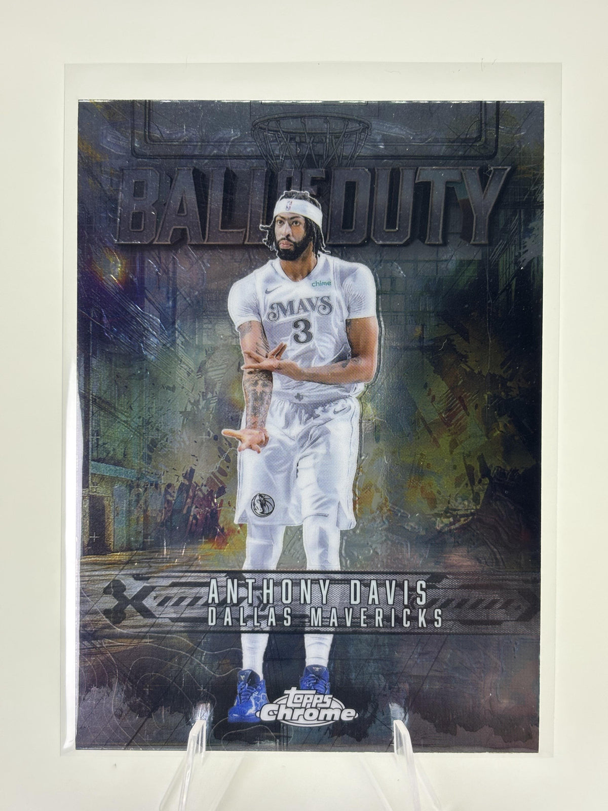 2025-26 Topps Chrome #BD-2 Anthony Davis Ball of Duty