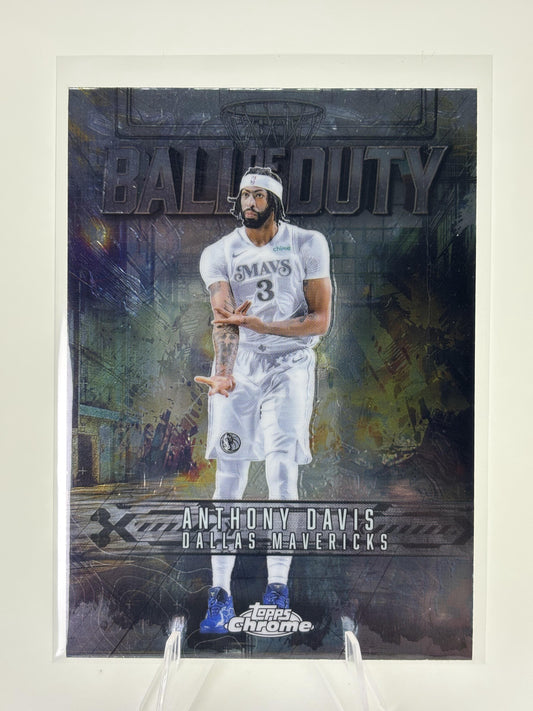 2025-26 Topps Chrome #BD-2 Anthony Davis Ball of Duty