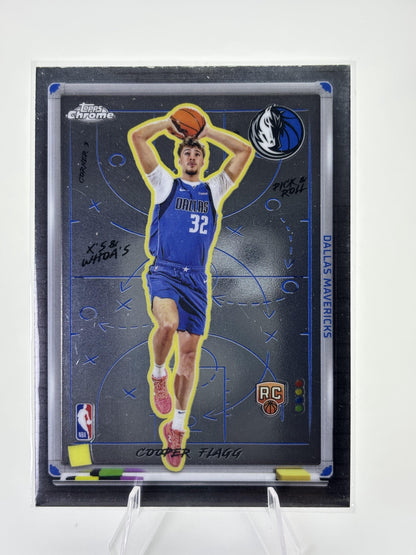 2025-26 Topps Chrome #XW-8 Cooper Flagg X's And Whoa's