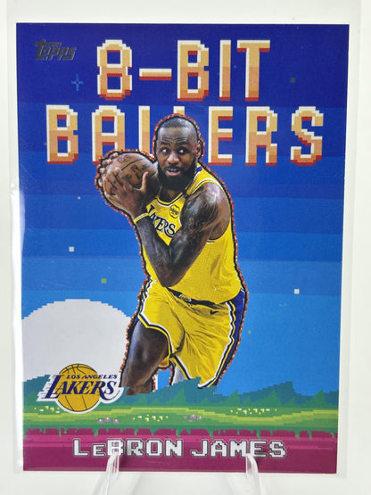 2025-26 Topps #8B-19 LeBron James 8-Bit Ballers