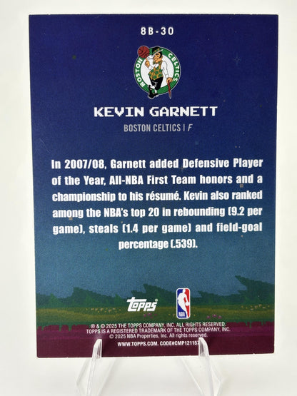 2025-26 Topps #8B-30 Kevin Garnett 8-Bit Ballers